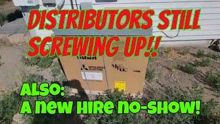 More distributor trouble!!  And a new hire no-show!!! #hvacinstalls #hvacservice #seatonhvac