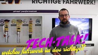 Welches Fahrwerk soll ich nehmen? Für jeden Anspruch das richtige Fahrwerk! KW Fahrwerke erklärt