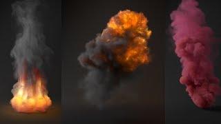 Tutorial No.65 : Rendering realistic Explosion and Smoke in V-Ray for 3ds Max (Volumetric Grid)
