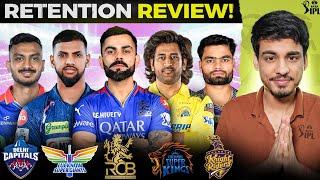 My IPL 2025 Teams Retentions Review  | Part 2 | IPL 2025 Retention List