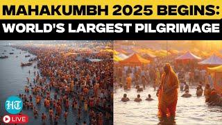 Maha Kumbh 2025 LIVE: First Holy Dip At Sangam In Prayagraj | Maha Kumbh Mela 2025 Kicks Off | India