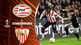 PSV vs. Sevilla: Extended Highlights | UEL Play-off 2nd Leg | CBS Sports Golazo - Europe