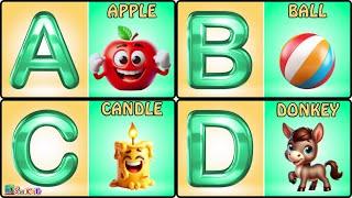 Phonics Song 2 | A For Apple | abcd Song | Nursery Rhymes | Toddlers Learning Videos | Children Song