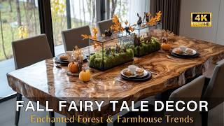 Whimsical Fall Fairy Tale Decor: Enchanted Forest & Farmhouse Trends for Autumn