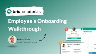 11. Employee's Onboarding Walkthrough