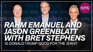 SAPIR Debates: Is Donald Trump good for the Jews?