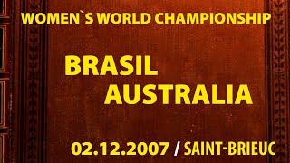 Brasil vs Austria / Handball / Women`s World Championship 2007
