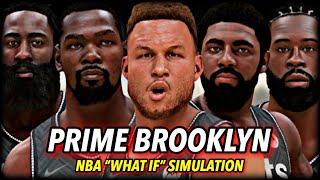 I Put the Brooklyn Nets in their PRIME... would prime Blake, KD, Harden, Kyrie & DJ lose a GAME?