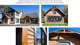 Maibec project with Siding and shingle combinations