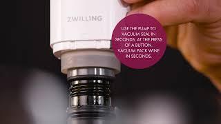 ZWILLING FRESH & SAVE - How To Use The Vacuum Wine Sealer