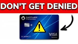 How to get approved for the 100k Chase Sapphire Preferred Bonus
