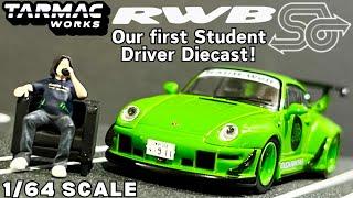 Unboxing 2024 Tarmac Works x STUDENT DRIVER 1/64 Scale RWB 993 | Rough Rhythm Fuel Fest | Review