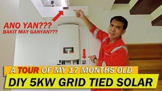 DIY 5 KW Grid Tied Solar Setup Tour