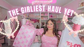 Coquette Shopping Spree at TJ Maxx: Huge Haul Homegoods Jackpot finds! Bath&bodyworks Marshalls!