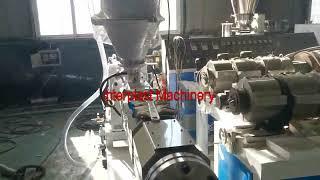 Sj-45 Plastic PVC Tab Strip Profile/Price Label Strip Extruder Machinery