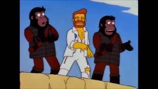 The Simpsons - Planet of the Apes (the musical) starring Troy McClure