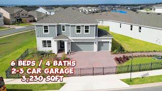 Sims Model by Trinity Family Builders | Stunning 6-Bed New Construction in Ridgeview, Clermont,  FL!