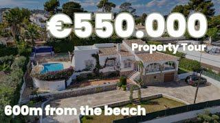 Inside a Beautiful Javea Property at Only 600 Meters from The Beach