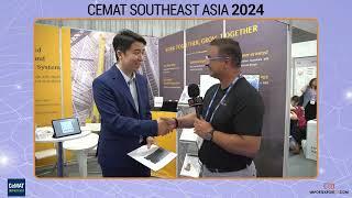 George Wang at CeMAT South East Asia 2024