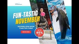 Fun-tastic November | Up to 45% Off on Tickets | Dubai Dolphin Show