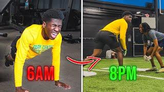 I Trained Like a D1 Athlete For 24 Hours!