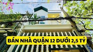 Bán Nhà Quận 12 Dưới 3 Tỷ | Sổ Hồng Riêng, Thiết Kế Hiện Đại, Giáp Gò Vấp