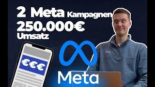 Mit nur 2 (!) Meta Kampagnen zu 250k Monatsumsatz im Onlineshop | Tutorial