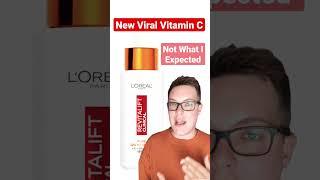 / TESTING VIRAL VITAMIN C SERUM - L'Oreal Revitalift Vitamin C Review #shorts