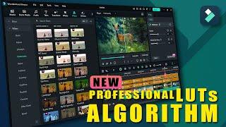 How to GET Cinematic Color Grading | Filmora V13 New LUTs 2024