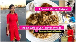 திண்டுக்கல் தலப்பாக்கட்டி Biriyani / Day in the life of Housewife / Kalas Kitchen / Tamil Vlog USA