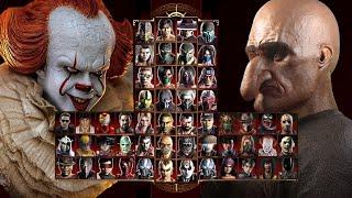 Mortal Kombat 9 - PENNYWISE & VILLAGER MINECRAFT - Expert Tag Ladder - Gameplay @(1080p) - 60ᶠᵖˢ 