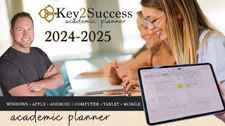 2024-2025 Student Academic Planner for OneNote Goodnotes and PDF Apps