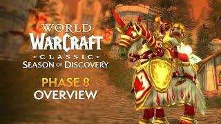 Season of Discovery Phase 8: Scarlet Enclave Raid, Ashbringer Questline, New Avalon & More