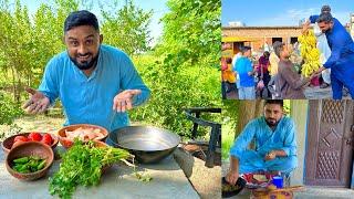 Kafi Dino Baad Cooking ki Chicken Karahi Restaurant Style Maza AA gaya Mukarram Saleem