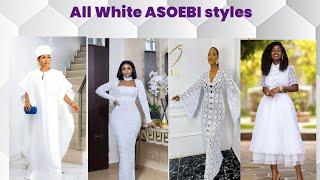 White ASOEBI styles #fashion #asoebistyles #fashionblogger #style #fashionstyle #dress