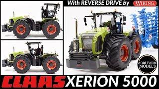 CLAAS XERION 5000 with REVERSE DRIVE  by WIKING 1/32 | Farm model review #52