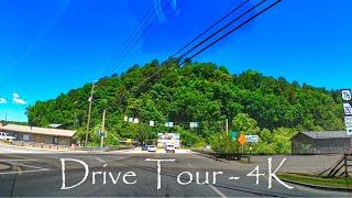 Ellijay, Georgia - Scenic Driving Tour - 4K - USA