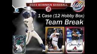 2023 BOWMAN HOBBY 1 Case (12 Box) Team Break #2 eBay  03/05/25