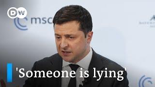 Ukraine President Zelenskyy delivers impassioned speech at MSC 2022 | DW News