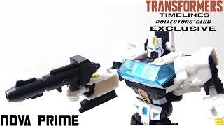 Transformers Collector's Club 2015 Exclusive Nova Prime