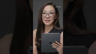 Someone please let us know where we can sign up for the #MichelleYeoh dress lifting workout class.