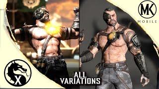 Mortal Kombat X vs MK Mobile - KANO All moves , & X Ray comparison