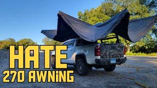 3 things I hate about 270 awnings!