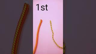 2 easy ways to tie sheetbend knot / try knot and craft