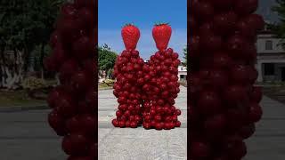 Fruit and vegetable collision  special 3D Special Effects 3D Animation #shorts #vfxhd