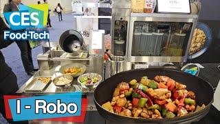 I Robo - Next Generation Stir-fry cooking Robot CES 2024 FOOD TECH