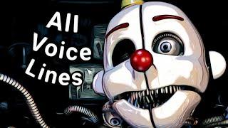 All Ennard Voice Lines | FNAF Sister Location