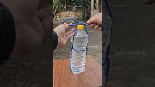 No Handle? Use Thue Bottle Rope Trick! #short #handytrix #lifehack