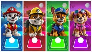 PawPatrol - Marshall - Rubble - Chase - Skye -Tiles Hop EDM Rush