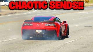 Greensboro Cars & Coffee CRAZY Pullouts & Full Sends!! - June 2024
